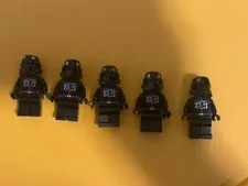 2002 LEGO Star Wars 5 Imperial TIE Fighter Pilot Minifigure sw0035 - 4479 & 7146