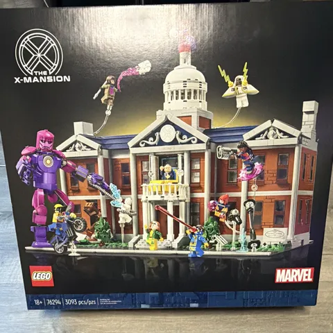 NIB LEGO Marvel X-Men The X-Mansion Building Set 76294 - 3093 Pieces Age 18+