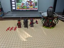 Lego Ninjago Vermillion Attack All Minifigs and Accessories. No Box/Instructions