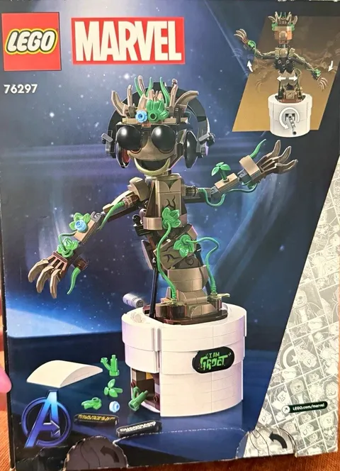 LEGO Marvel Dancing Groot Set 76297 459 pcs 10+ Brick Separator Included