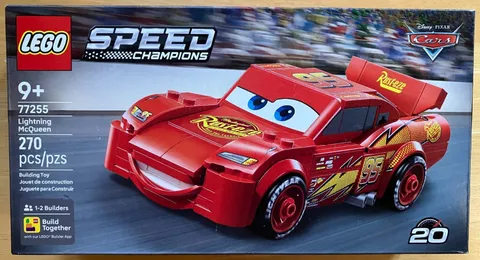 LEGO 77255 Speed Champions Lightning McQueen Disney Pixar Cars (270 Pcs) - NEW