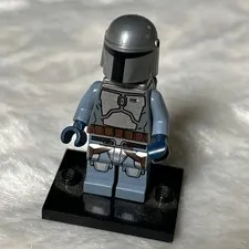 LEGO Jango Fett Minifigure Sw0468 Black Face