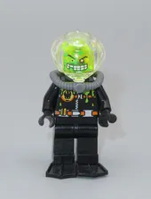 LEGO Agents Slime Face deep sea diver minifigure 8636
