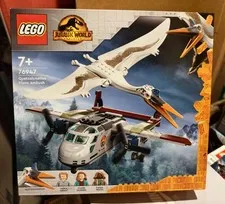 LEGO Jurassic World: Quetzalcoatlus Plane Ambush (76947) Brand New in box