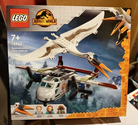 LEGO Jurassic World: Quetzalcoatlus Plane Ambush (76947) Brand New in box