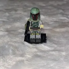 LEGO Star Wars Boba Fett Minifigure SW0822 W/ Cape,Jetpack
