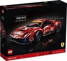 LEGO Technic Ferrari 488 GTE AF Corse Model 42125 Building Set Box Damage