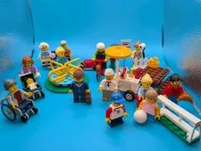 Lego City 60134 Fun in the Park 99% Complete w/ Instructions & All Minifigs