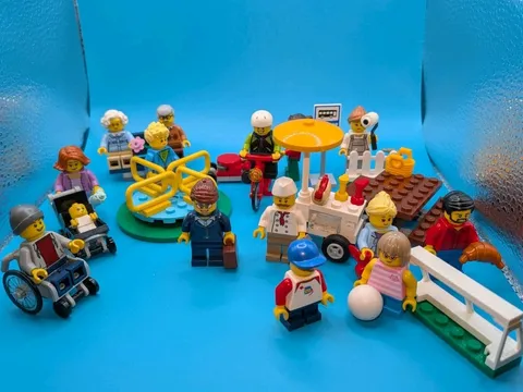 Lego City 60134 Fun in the Park 99% Complete w/ Instructions & All Minifigs