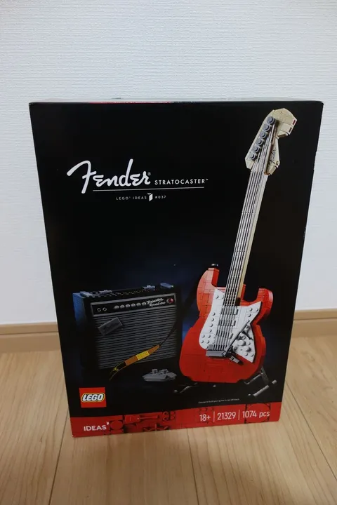 unopened LEGO 21329 Fender Stratocaster discontinued limited edition
