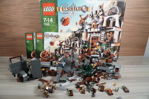LEGO Castle: Dwarves' Mine (7036) mostly complete - read description!