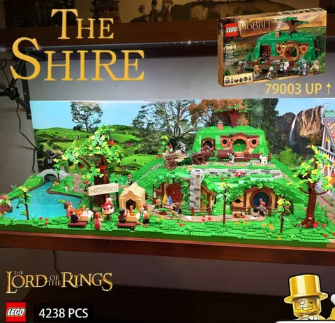 MOC LEGO The Lord of the Rings: The Hobbit—Shire Scenes Upgrade Parts Pack
