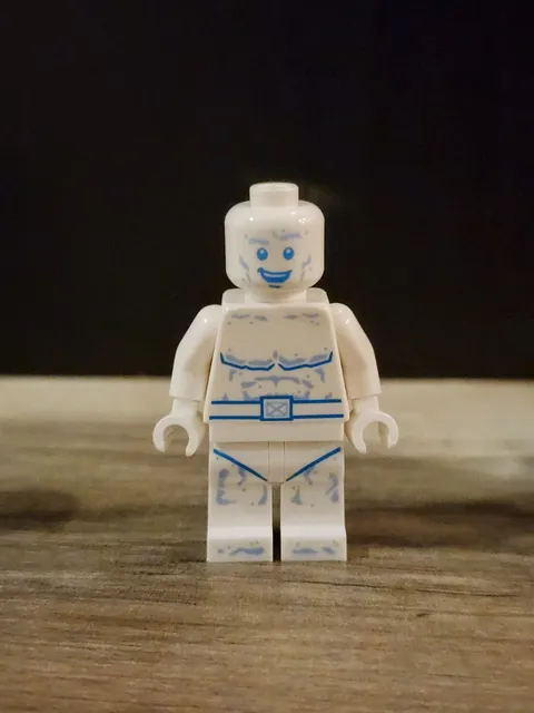 LEGO 76294  Marvel X-Men X-Mansion ICE MAN  Minifigure T18 Marvel w/ Accessories
