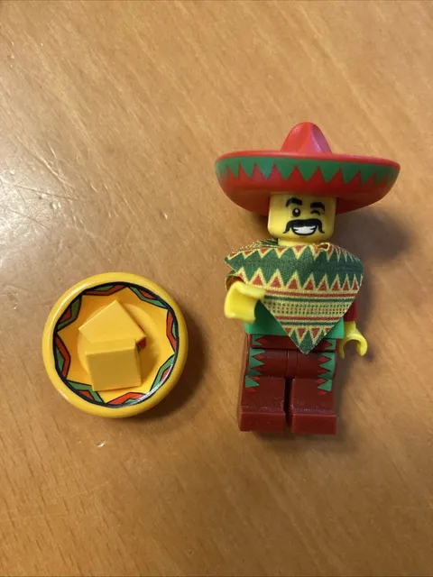 LEGO Movie 71004 Taco Tuesday Guy TLM012 Minifigure Complete CMF
