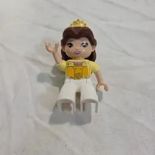 Lego Duplo Figure Beauty & The Beast Princess Belle From Set #10960 EUC
