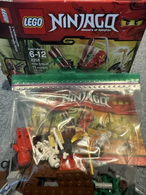 LEGO NINJAGO: Ninja Ambush (2258) Complete Set - Box And Manual Good Condition