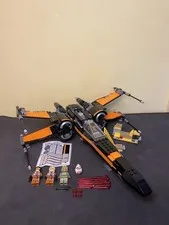 LEGO Star Wars - 75102 Poe's X-Wing Fighter  - No Box or Manual - 2015 Retired