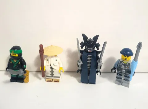 LEGO NINJAGO Minifigures Lot of 4