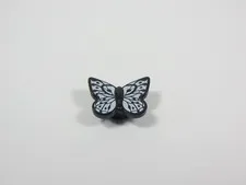 LEGO White w/ Black Butterfly Insect Bug Animal Minifig S3
