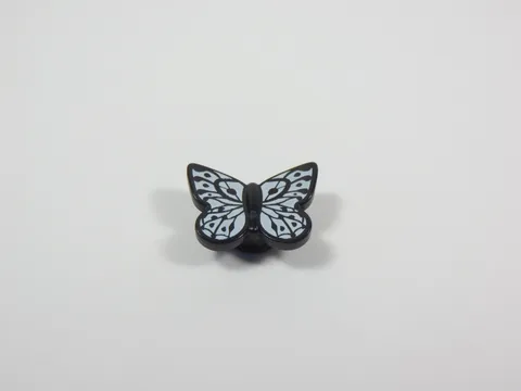 LEGO White w/ Black Butterfly Insect Bug Animal Minifig S3