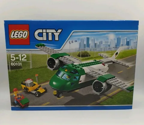 LEGO ® 60101 city airport cargo plane new original packaging int. Shipp.