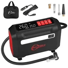 Rocgorld R8 Tire Inflator Portable Air Compressor Dc 12V Air Compressor