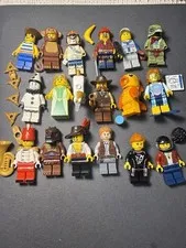 LEGO Minifigure Lot CMF Chima Sheriff Buccaneer And More