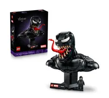 LEGO Marvel Venom Bust Building Set with Minifigure 76356 Ages 18+
