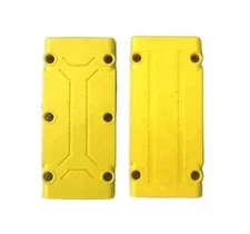 LEGO Parts - Yellow Technic, Panel Plate 5 x 11 x 1 - No 64782 - QTY 2