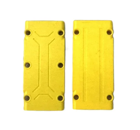 LEGO Parts - Yellow Technic, Panel Plate 5 x 11 x 1 - No 64782 - QTY 2