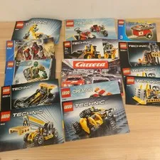 Lego Instruction Manual Lot Technic Creator Knights Kingdom Carrera Books ONLY