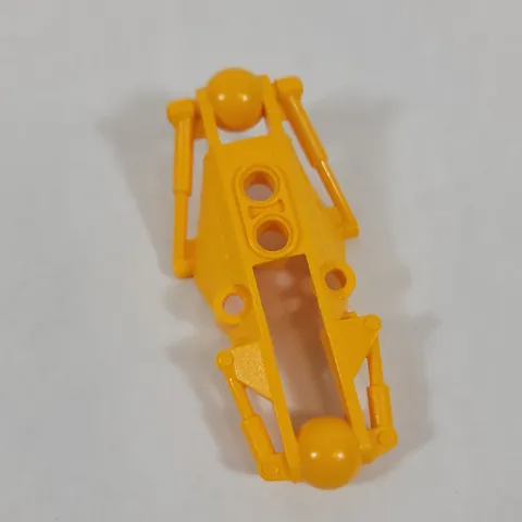 LEGO Bionicle BRIGHT LIGHT ORANGE Piraka Arm Section w/ 2 Ball Joint Part 53563