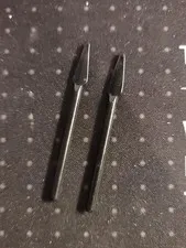 Lego Lot Of 2 Black Spear Spears Weapon Castle Knight