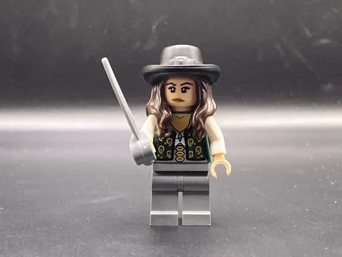 LEGO MINIFIGURE PIRATES OF THE CARIBBEAN ANGELICA - POC006 MISSING PLUME