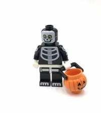 LEGO Skeleton Guy CMF 71010 Series 14 minifigure Jack-O-Lantern