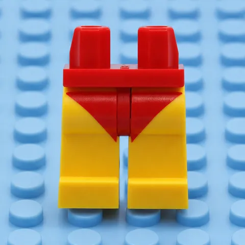 Lego Red Hips and Yellow Legs with Red Leotard Swimsuit Bottom Pattern