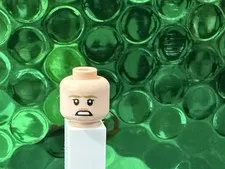Lego Minifigure Head Dual Sided Jurassic World, Harry Potter, E37
