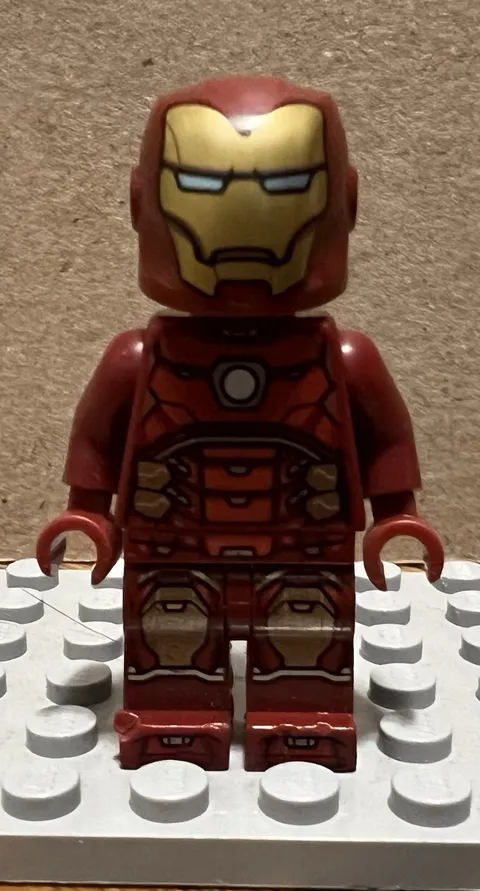 LEGO Minifig sh0167 - Iron Man - Mark 43 Armor Sh0074 The Mandarin