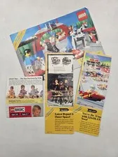 Lot Of 4 Vintage LEGO Promotional Catalogs Space Castle Town 1980s