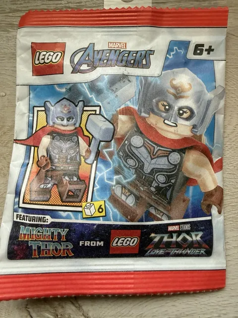 LEGO Marvel Avengers Mighty Thor 242318 Foil Pack Limited Edition 6pc 6+