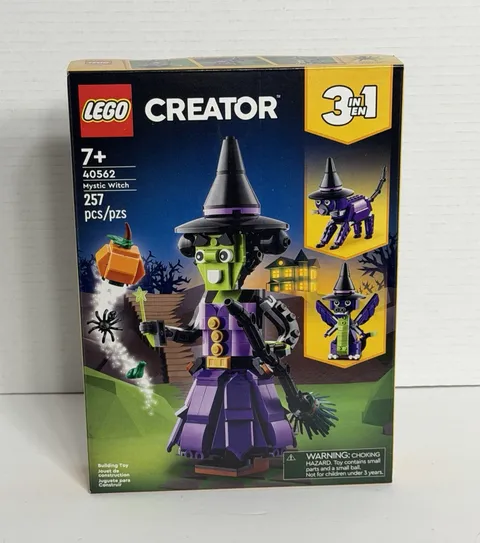 LEGO 40562 Mystic Witch GWP Retired Rare! NEW Factory Sealed Set Halloween! 3in1