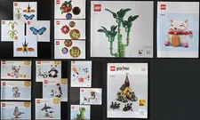 Bundle of genuine LEGO instruction manuals/booklets only