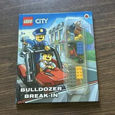 LEGO CITY Bulldozer Break-In Instruction Manual Booklet Illustrated English