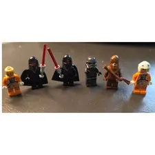 LEGO Star Wars Minifigures Lot of 6 Chewbacca Shadow Guard Stormtrooper Pilot