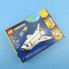 LEGO Creator 31134 Space Shuttle 3-in-1 Building Action Play Toy Set 144 pcs