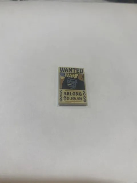 LEGO One Piece ARLONG Wanted Poster 75636 75637 75638 75639 NEW Printed