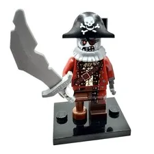 LEGO Monsters CMF Series 14 Minifigure - Zombie Pirate (col14-2) 71010