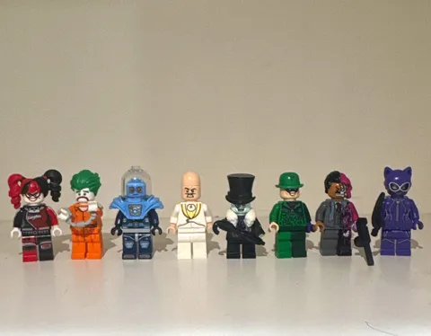LEGO Batman Movie RARE Arkham Asylum Minifigure Lot - 100% Complete Villain Pack
