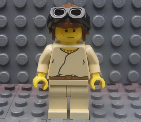 Lego Star Wars Minifigures Young Anakin Skywalker sw0007, set 7141