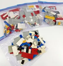 LEGO Bulk Lot, 1/2 lb bag of "Flat" pieces, Clean/ Sanitized, See photos